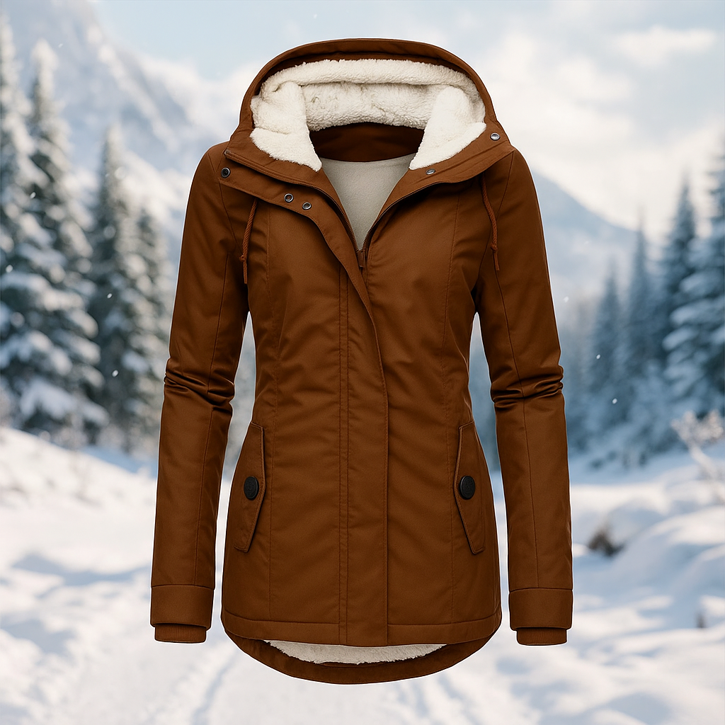 Manteau matelassé d'hiver avec doublure chaude - Stephanie