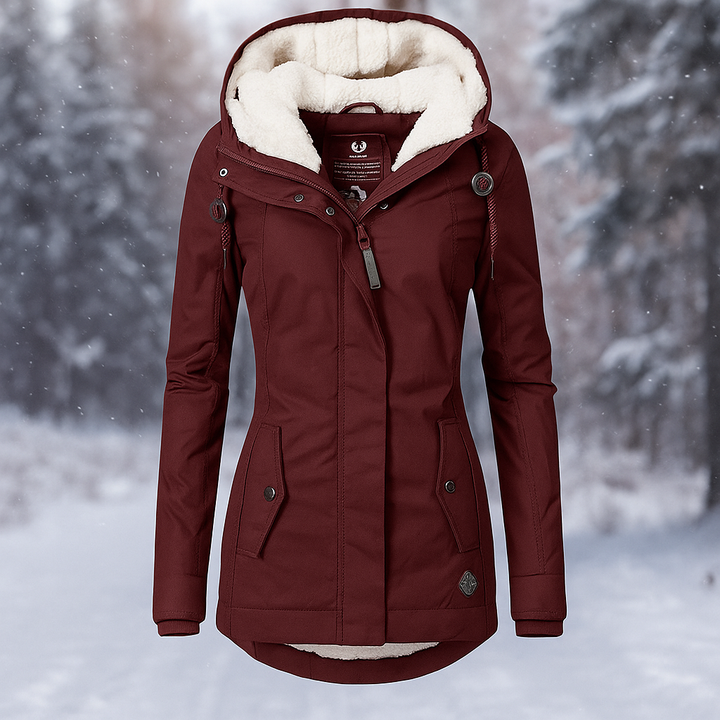Manteau matelassé d'hiver avec doublure chaude - Stephanie