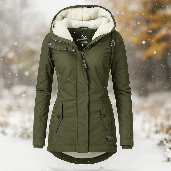 Manteau matelassé d'hiver avec doublure chaude - Stephanie
