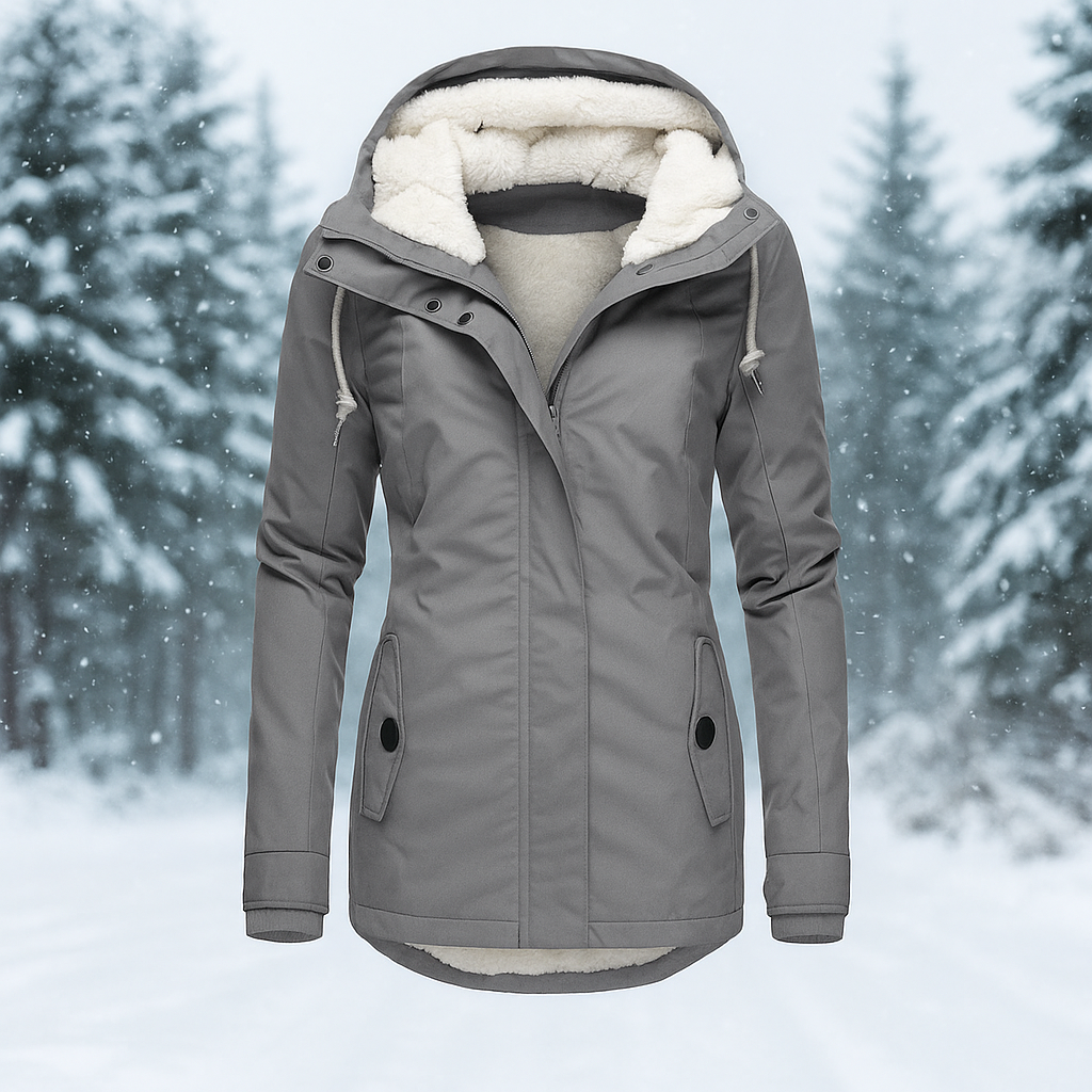Manteau matelassé d'hiver avec doublure chaude - Stephanie