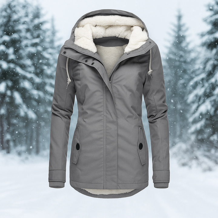 Manteau matelassé d'hiver avec doublure chaude - Stephanie