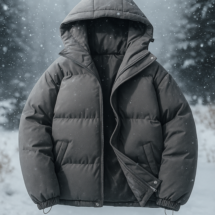 Veste courte matelassée avec capuche - Stilla
