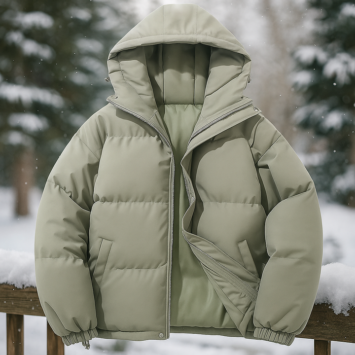 Veste courte matelassée avec capuche - Stilla
