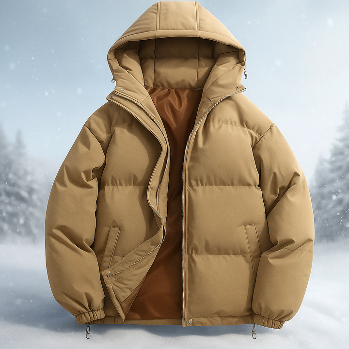 Veste courte matelassée avec capuche - Stilla