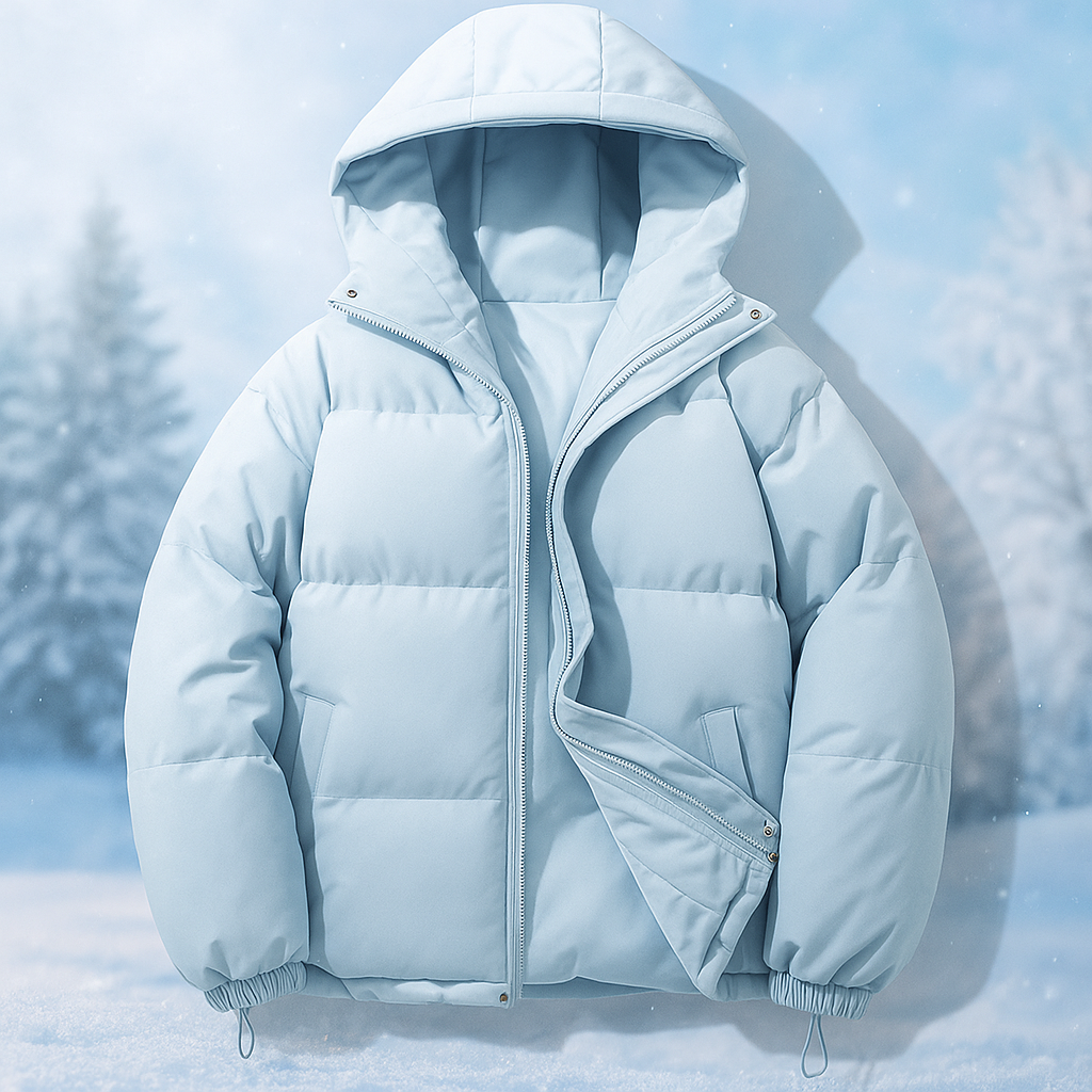 Veste courte matelassée avec capuche - Stilla