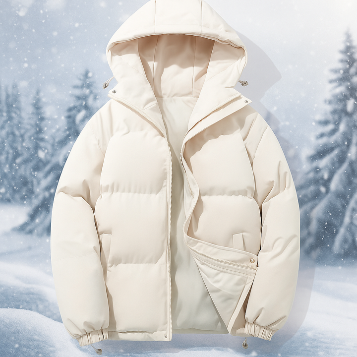 Veste courte matelassée avec capuche - Stilla