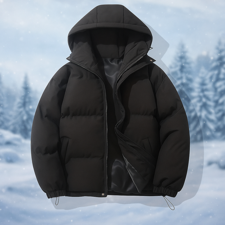 Veste courte matelassée avec capuche - Stilla