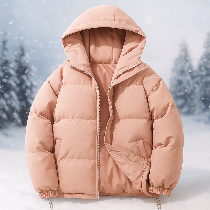 Veste courte matelassée avec capuche - Stilla