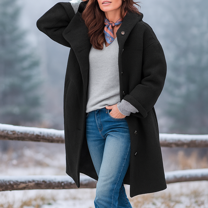 Manteau d'hiver décontracté haut de gamme pour femmes - Alexia