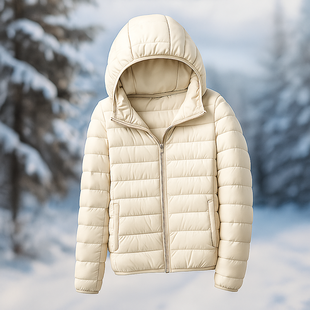 Veste matelassée légère avec capuche polyvalente - Nora