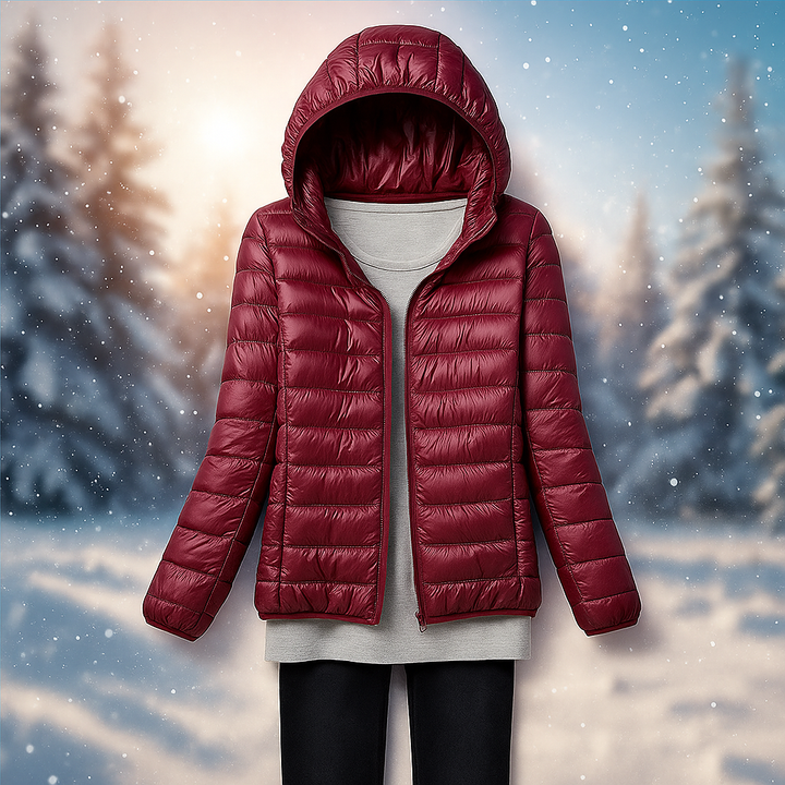 Veste matelassée légère avec capuche polyvalente - Nora