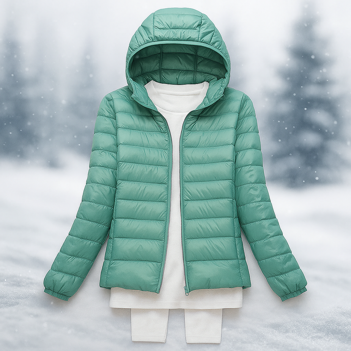 Veste matelassée légère avec capuche polyvalente - Nora
