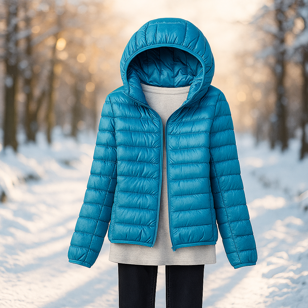 Veste matelassée légère avec capuche polyvalente - Nora
