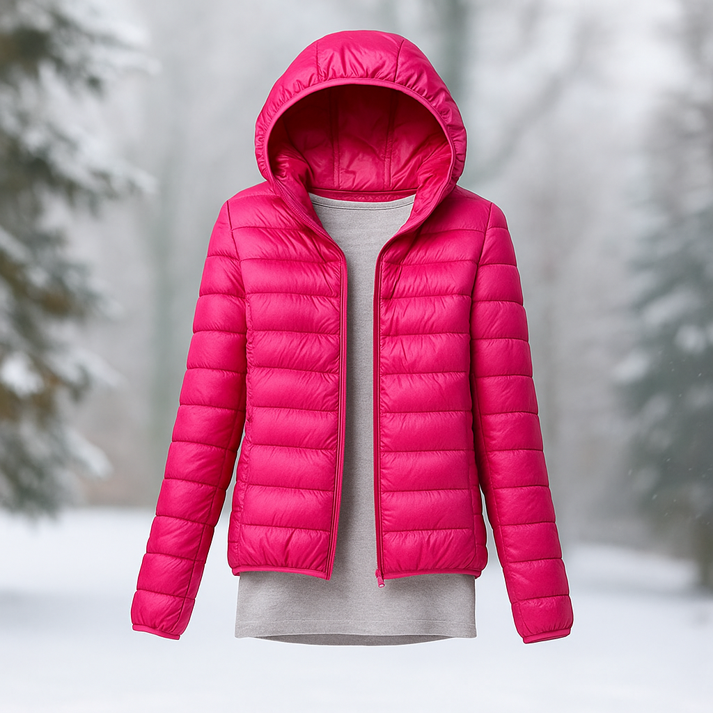 Veste matelassée légère avec capuche polyvalente - Nora