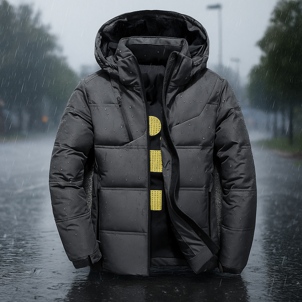 Veste matelassée à capuche au design urbain - Narel