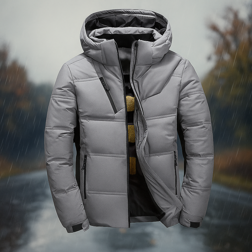 Veste matelassée à capuche au design urbain - Narel