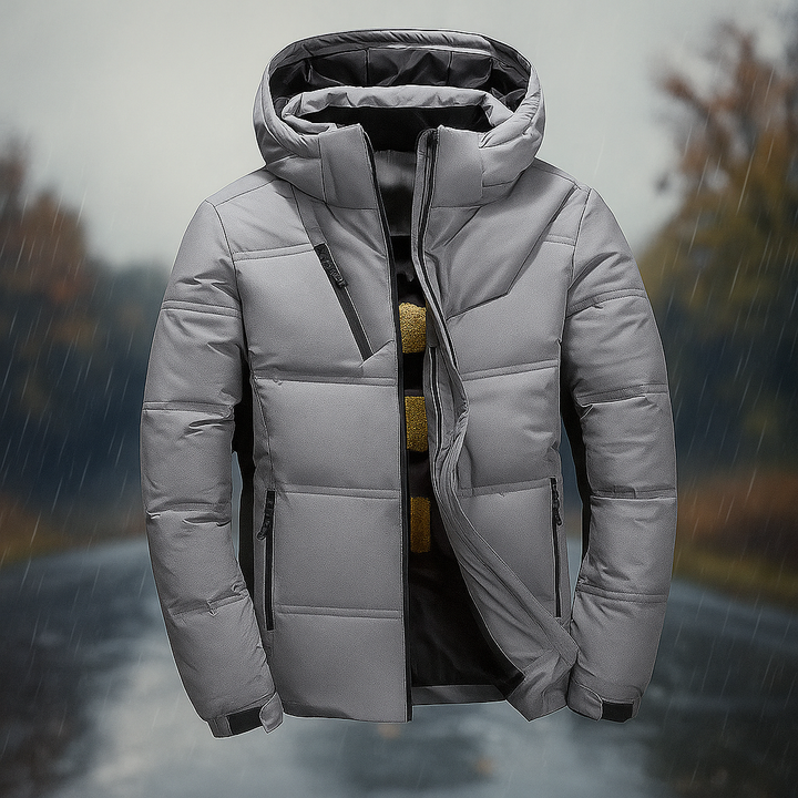 Veste matelassée à capuche au design urbain - Narel