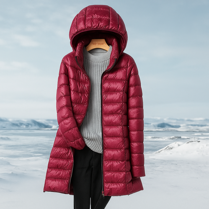 Manteau matelassé à capuche pour femme - Marenne