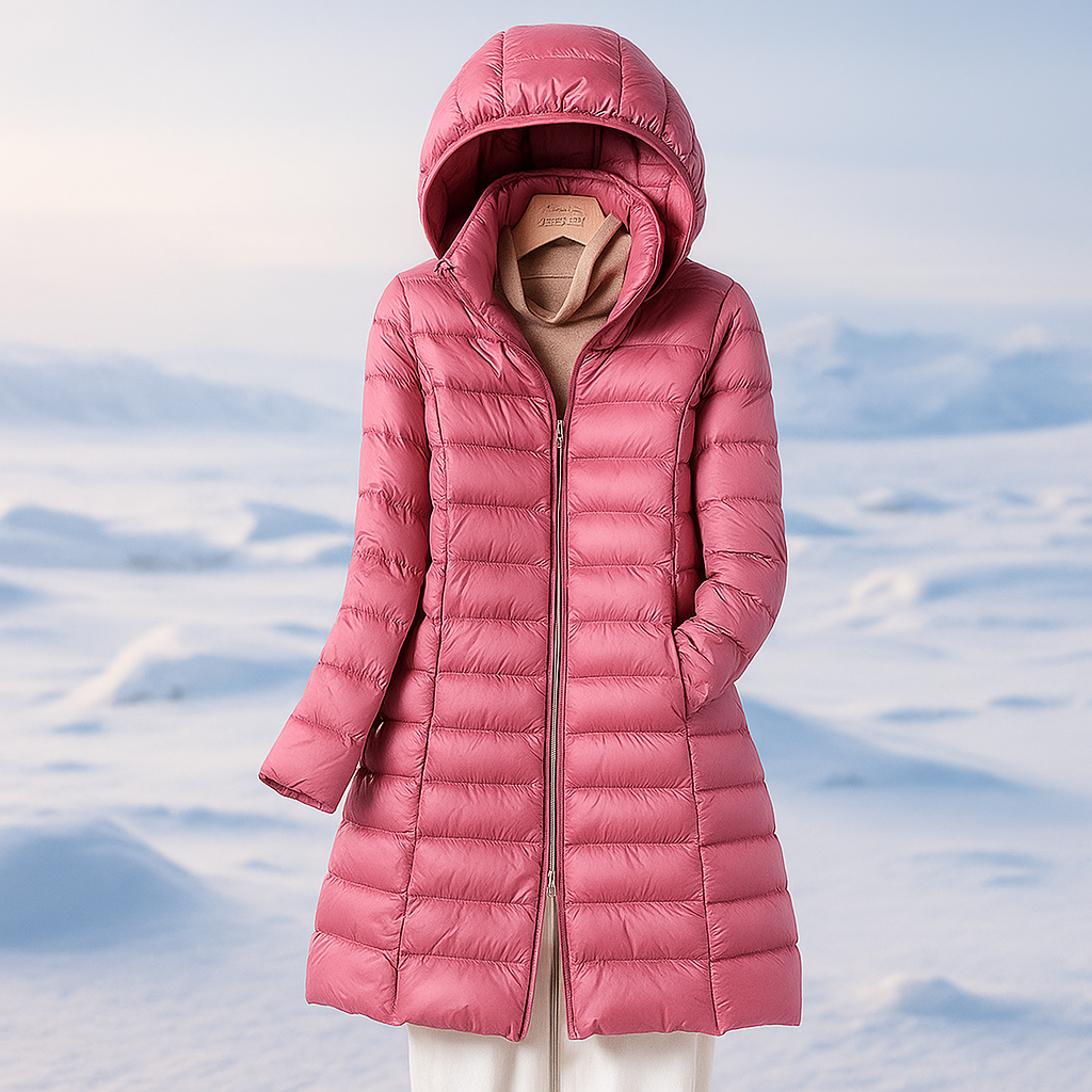 Manteau matelassé à capuche pour femme - Marenne