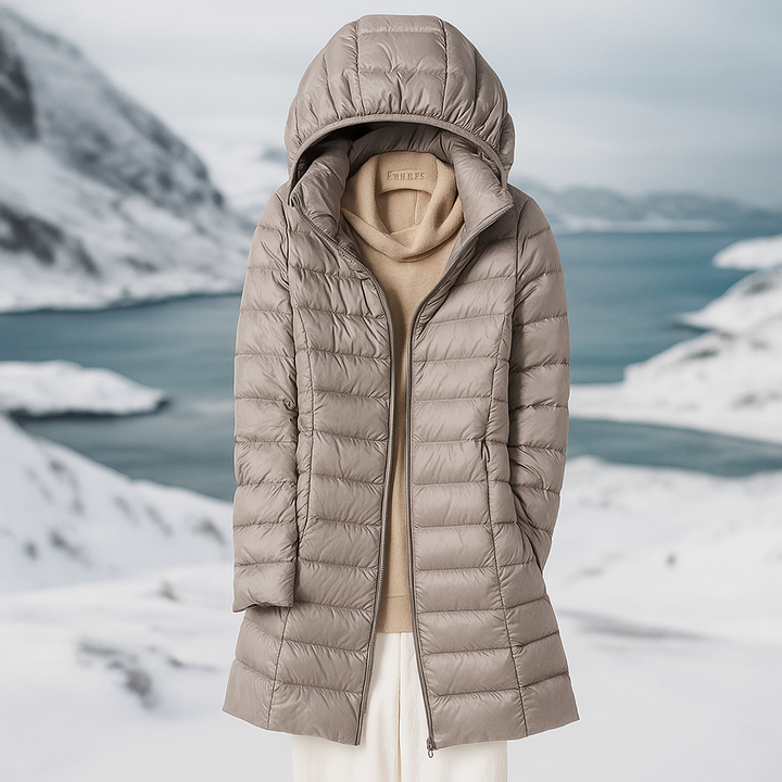 Manteau matelassé à capuche pour femme - Marenne