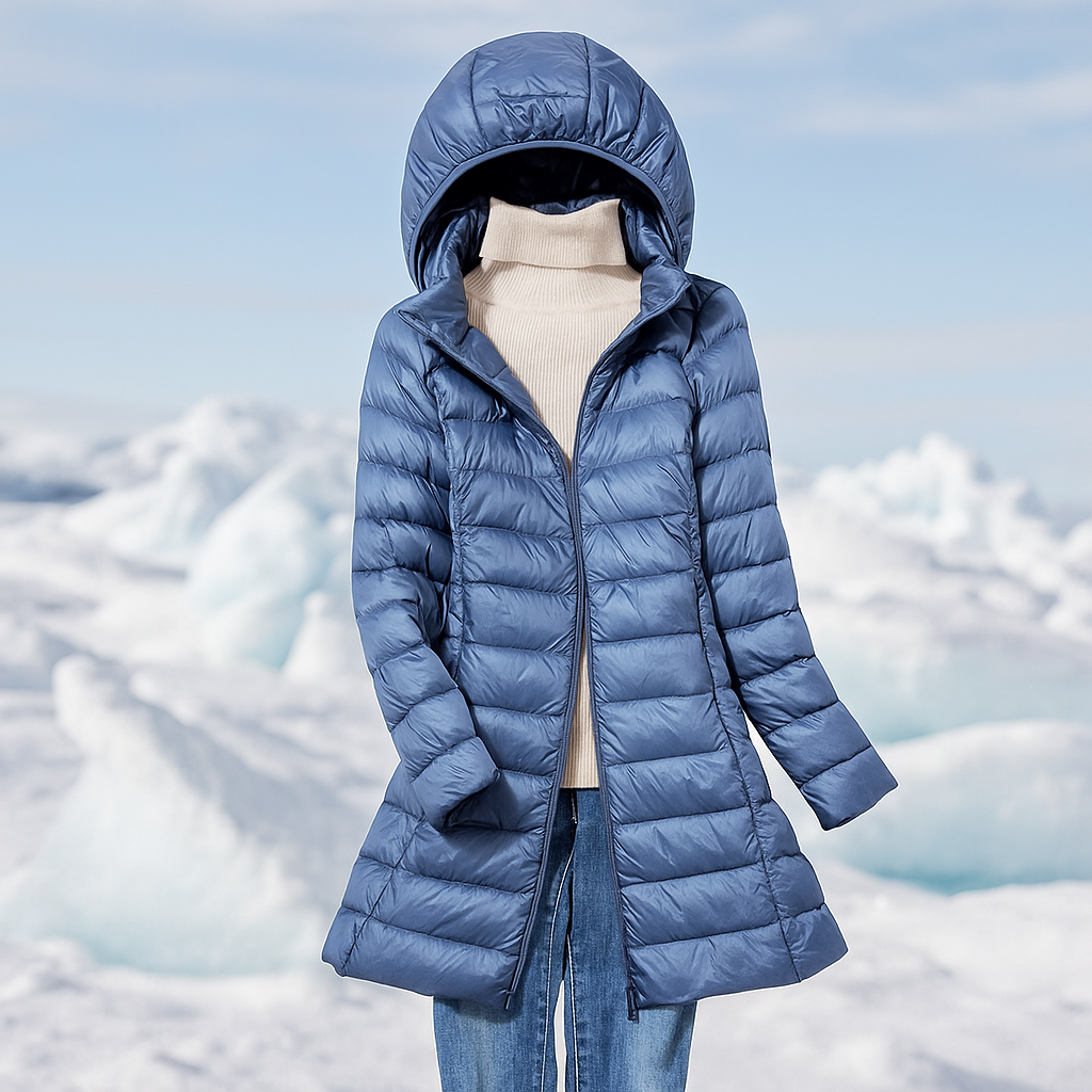 Manteau matelassé à capuche pour femme - Marenne