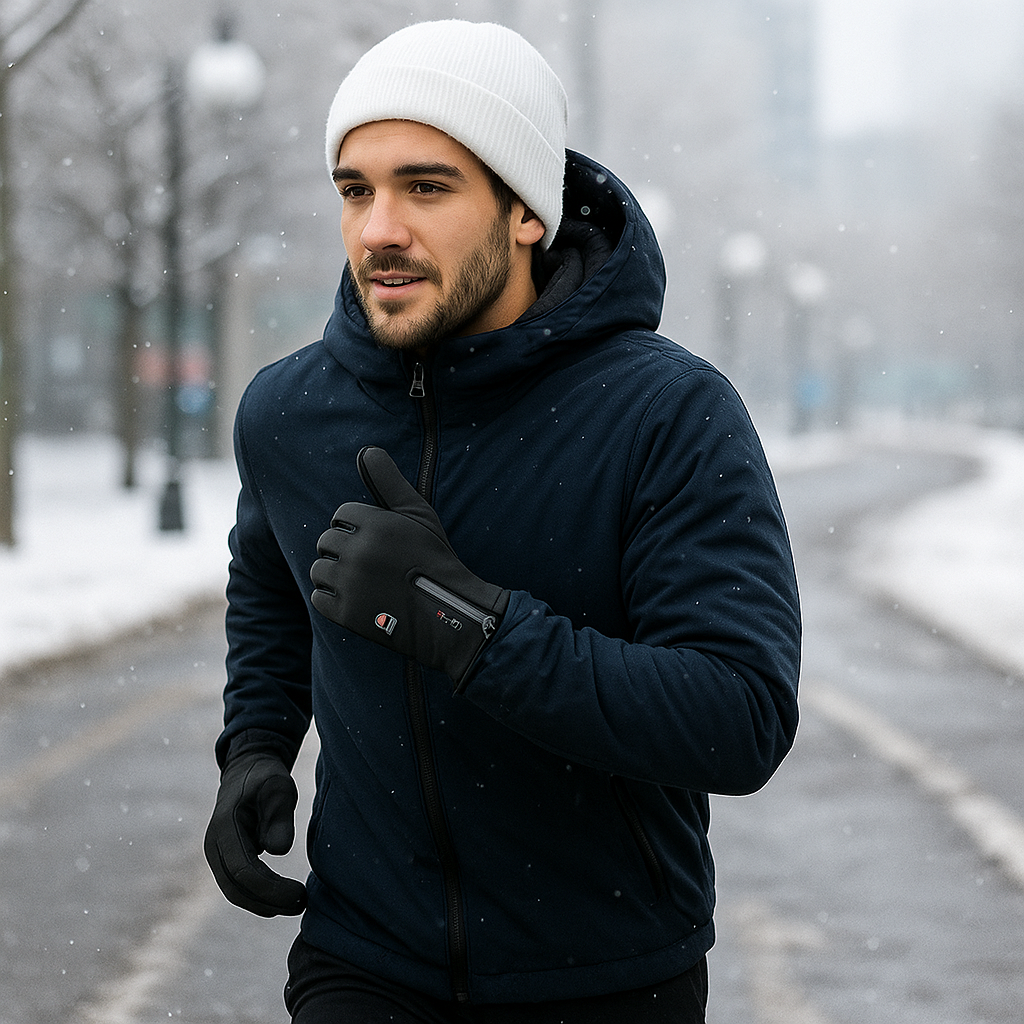 Gants techniques thermiques pour hommes à usage tactile et fonctionnel - Torben
