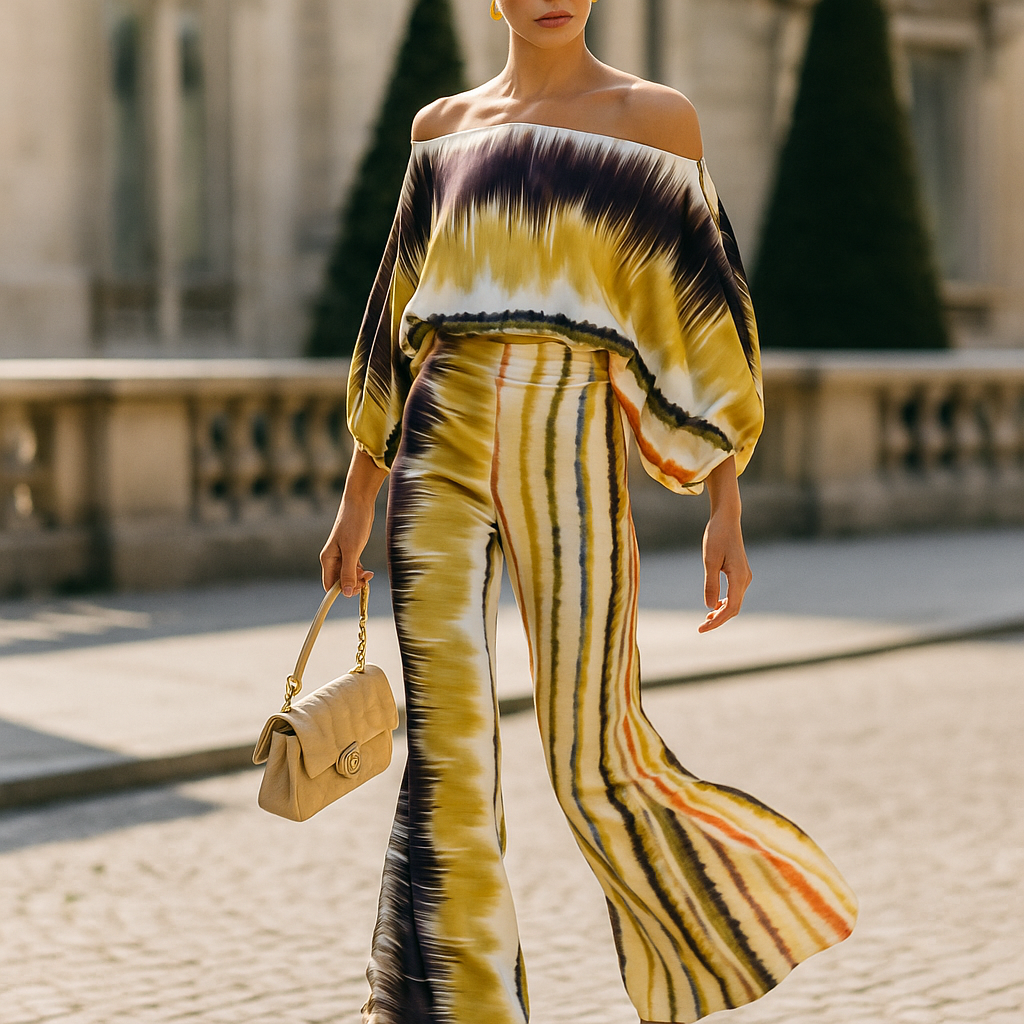 Ensemble asymétrique pour femmes - Lioren