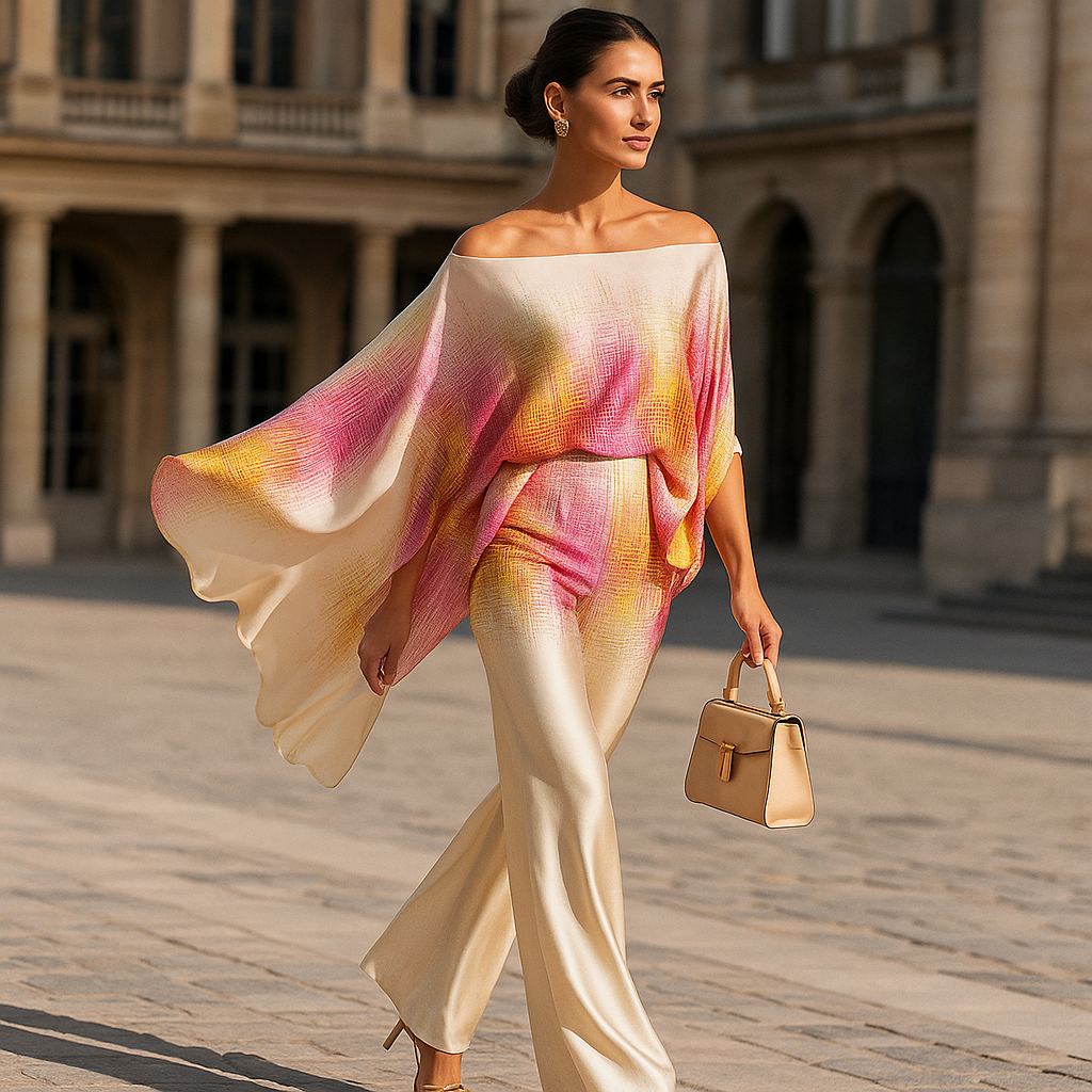 Ensemble asymétrique pour femmes - Lioren