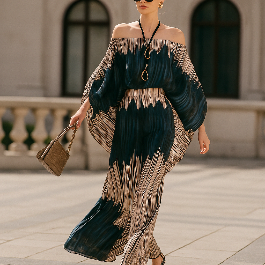 Ensemble asymétrique pour femmes - Lioren