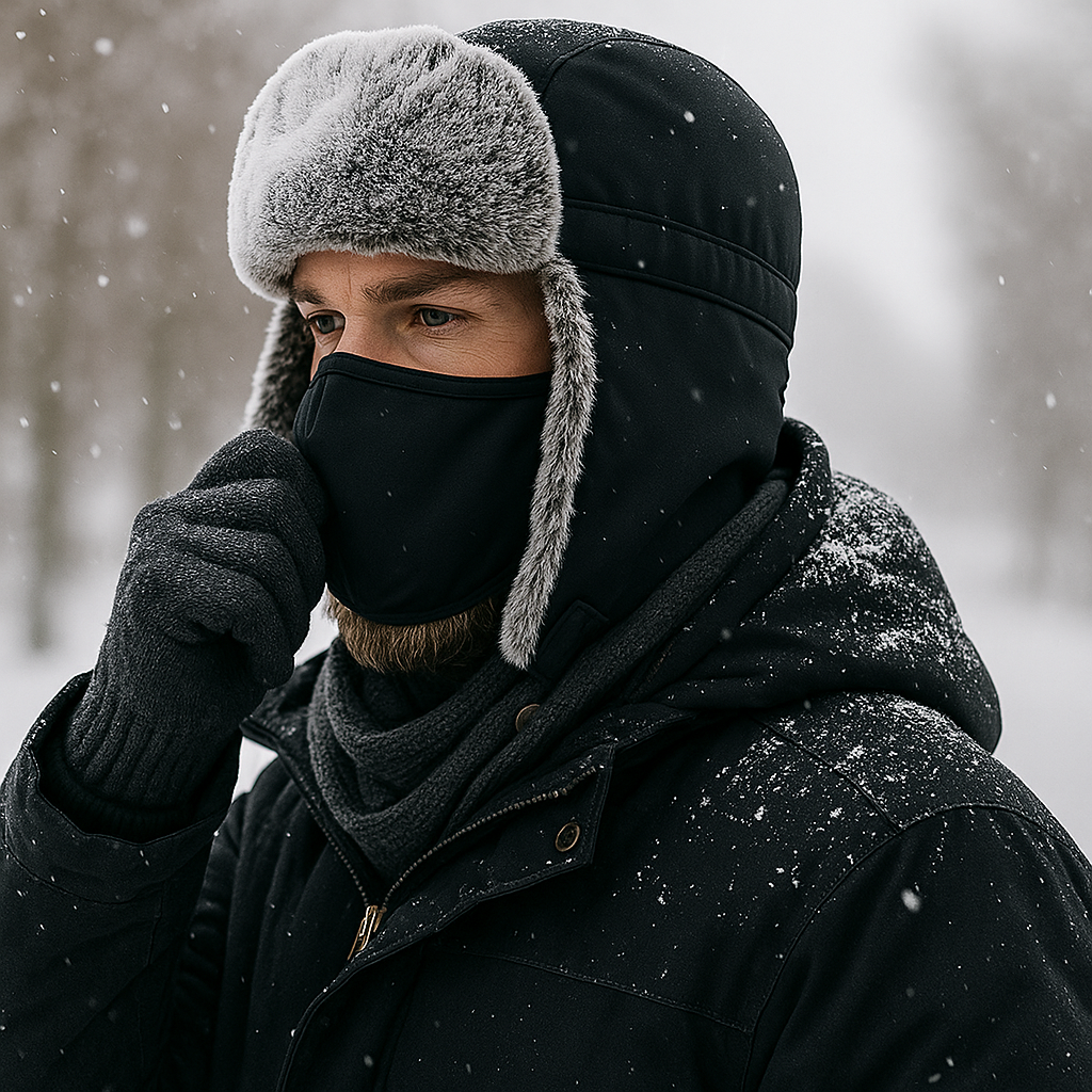 Bonnet effet matelassé pour homme - Kaelen