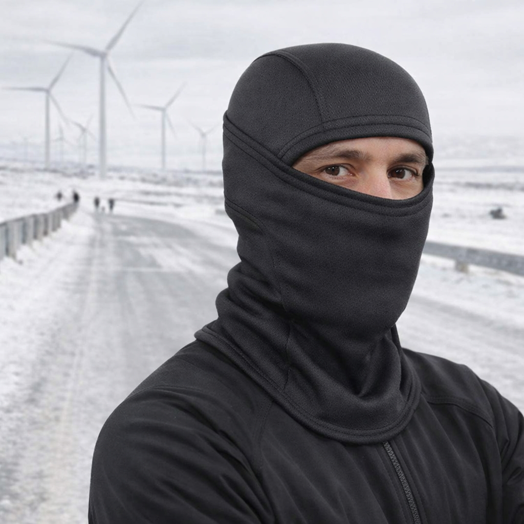 Cagoule unisexe en polaire thermique - Vayda