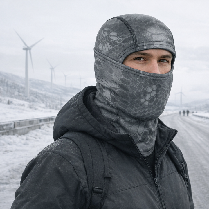 Cagoule unisexe en polaire thermique - Vayda