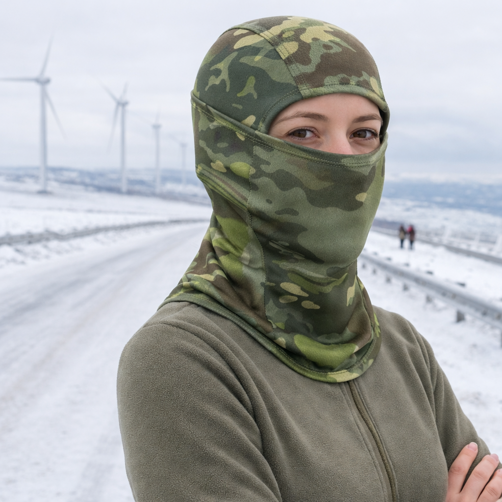 Cagoule unisexe en polaire thermique - Vayda