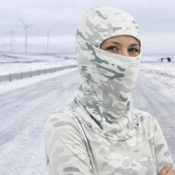 Cagoule unisexe en polaire thermique - Vayda