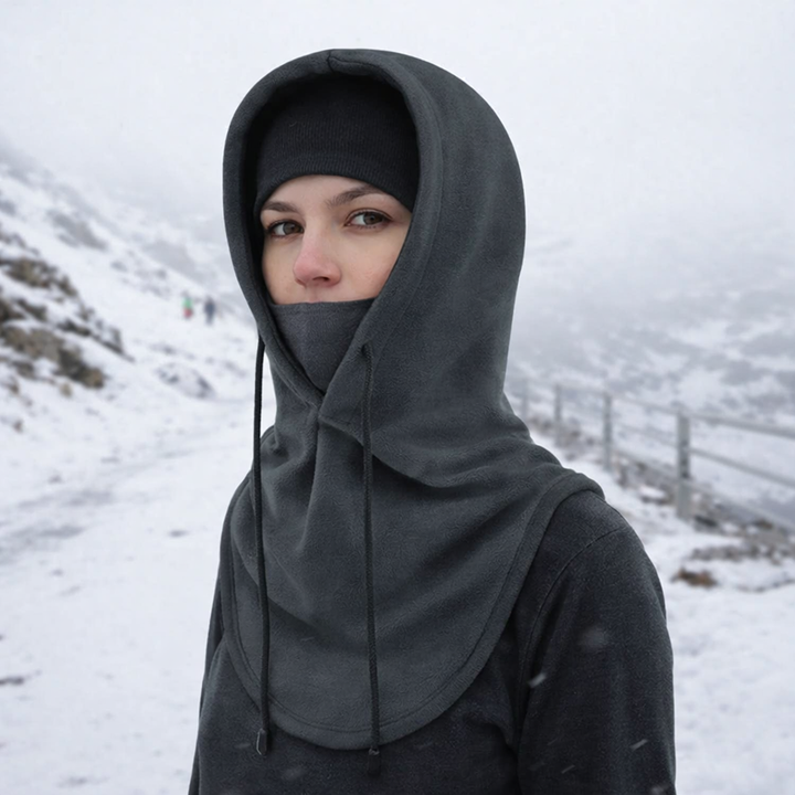 Cagoule unisexe en polaire thermique pour grand froid - Fergio