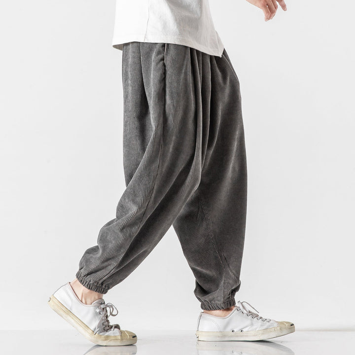 Pantalon large en velours côtelé pour homme - Marcus
