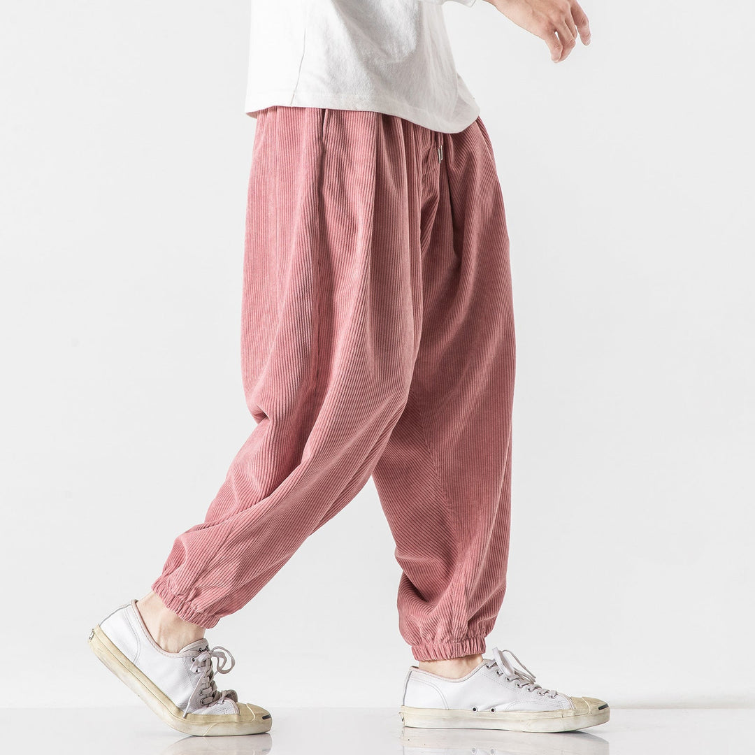 Pantalon large en velours côtelé pour homme - Marcus