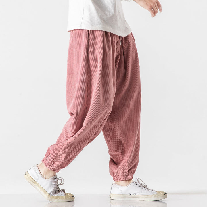 Pantalon large en velours côtelé pour homme - Marcus