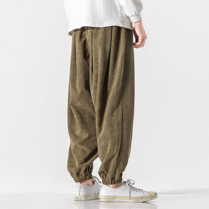 Pantalon large en velours côtelé pour homme - Marcus