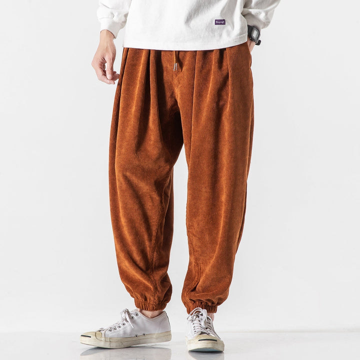 Pantalon large en velours côtelé pour homme - Marcus
