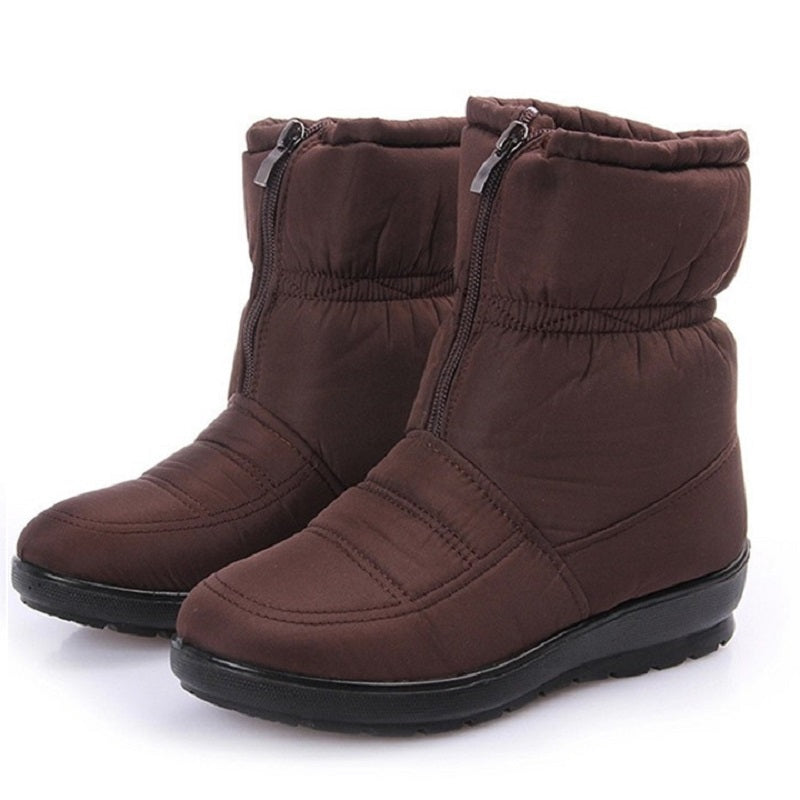 Bottes imperméables rembourrées à semelles antidérapantes pour femmes - Zara