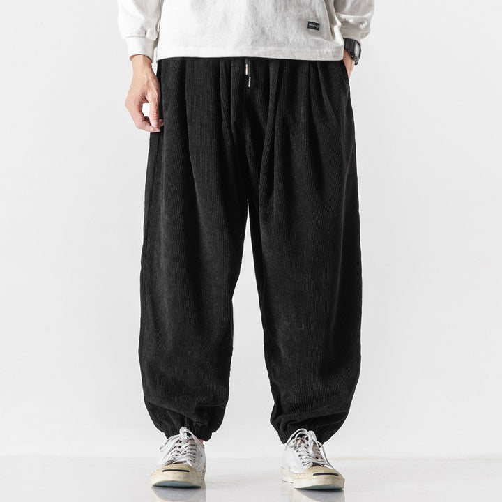 Pantalon large en velours côtelé pour homme - Marcus