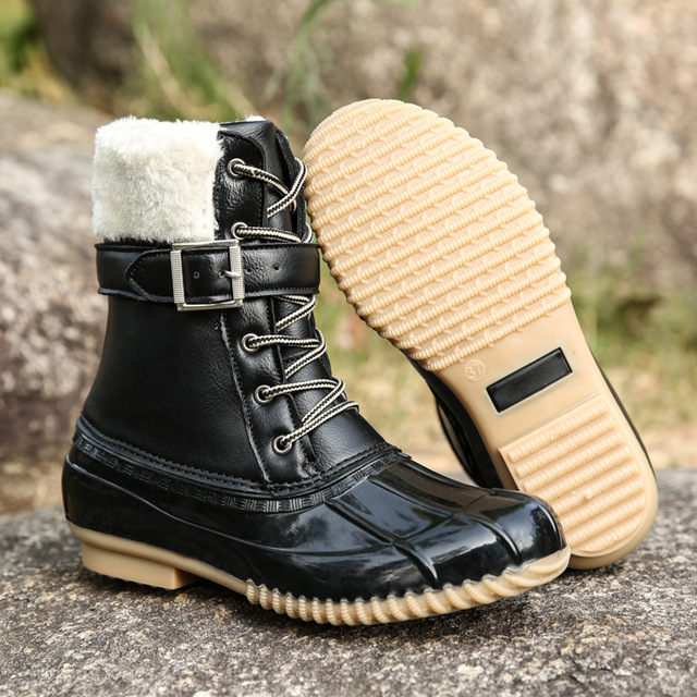 Bottes imperméables pour femmes avec doublure chaude et semelle antidérapante - Maeve