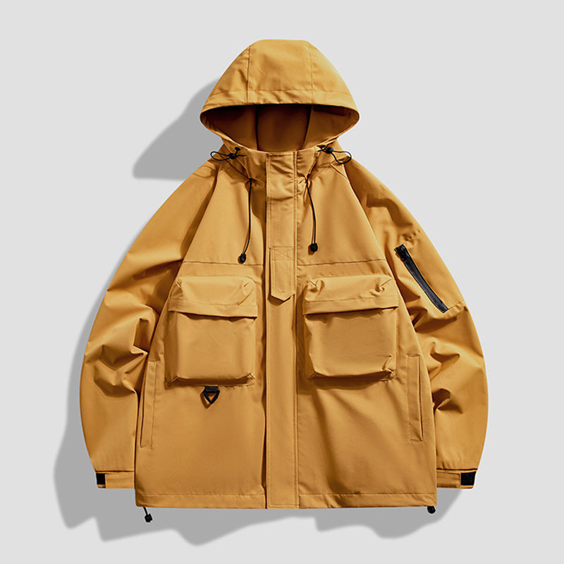 Veste cargo coupe-vent avec capuche - Lukas