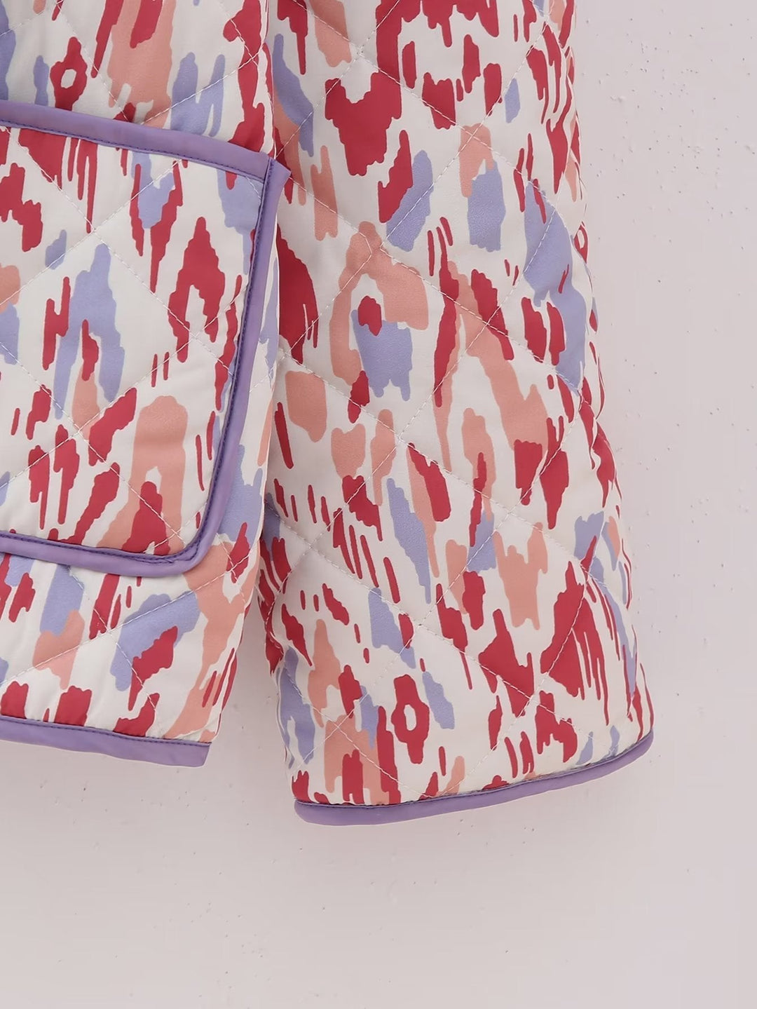 Veste matelassée imprimée pour femmes - Erika