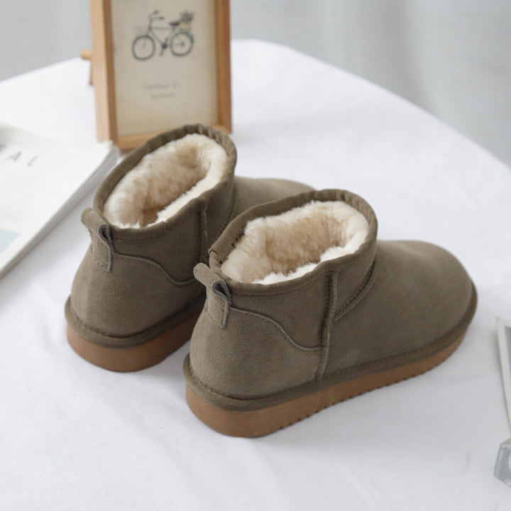 Bottines d'hiver pour femmes en daim avec doublure intérieure - Sophia