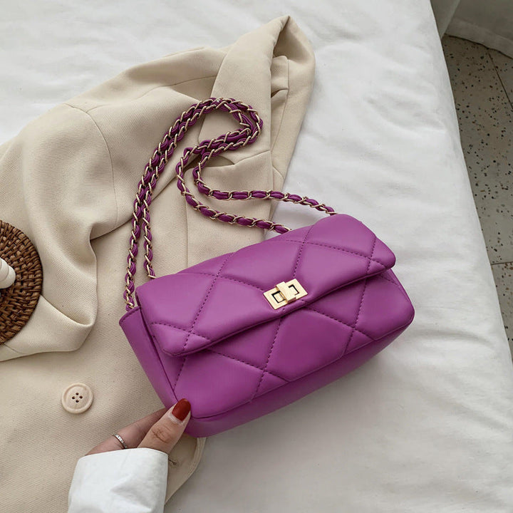 Sac matelassé avec chaîne - Noelia