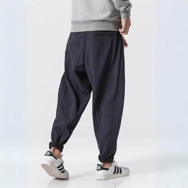 Pantalon large en lin pour homme - Iker