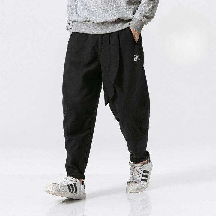 Pantalon large en lin pour homme - Iker
