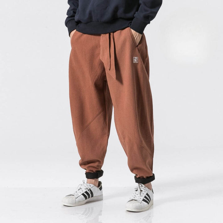 Pantalon large en lin pour homme - Iker